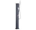 Kompaktowy solarny prysznic ogrodowy Jolly Go - Inox 1