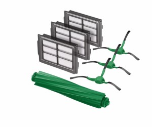 Zestaw wymienny do Roomba Plus 405 / Roomba Plus 505 – 3 filtry + 3 szczotki boczne + szczotka główna