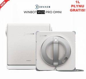 Ecovacs W2S Pro Omni - robot do mycia okien 