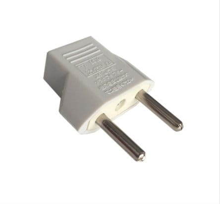 Adapter przejściówka US/EU Biały