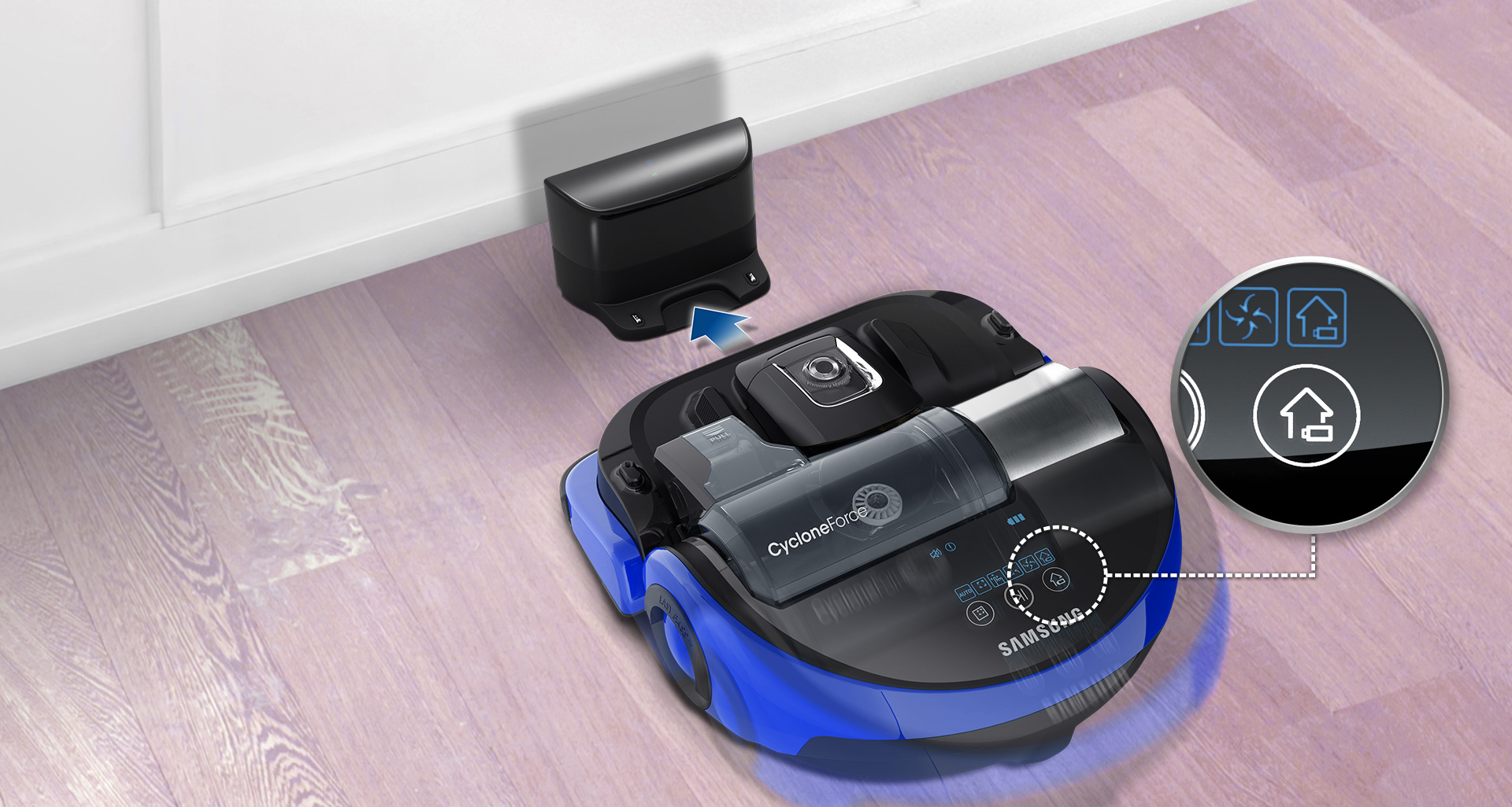 robot odkurzający Powerbot VR20K9000UB RoboExpert.pl