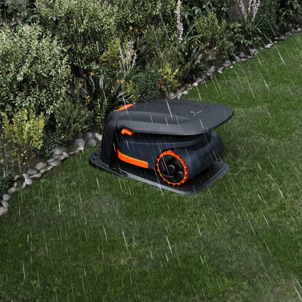 Segway Navimow H230 – czujnik deszczu i adaptacja do pogody, ograniczenie koszenia na mokrej trawie