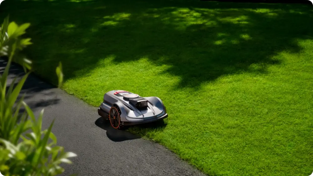 Koszenie krawędzi – zachowanie robota zależne od otoczenia