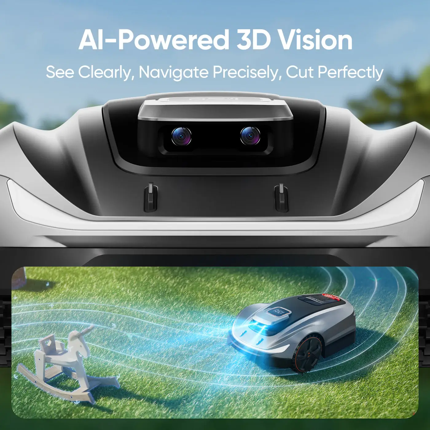 VisionAI w Sunseeker Elite X5 – rozpoznawanie przeszkód